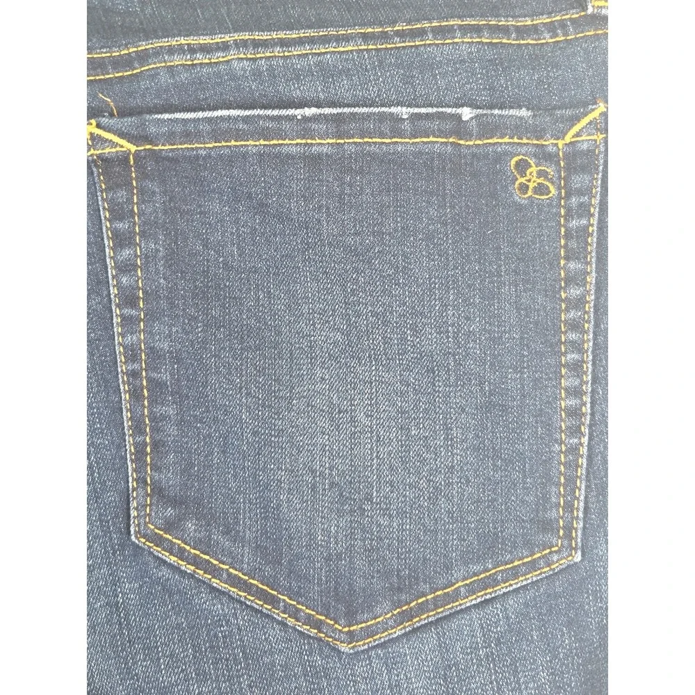 Jessica Simpson Forever Rolled Ankle Jeans Dark Wash Slim Leg Size 31